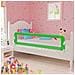Sponde Letto Per La Sicurezza Dei Bambini 2 Pz Verde 150x42 Cm - Foto miniatura 1