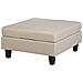 Ottomana Beige Fevik - Foto miniatura 1