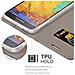 Custodia Compatibile Con Samsung Galaxy Note 3 Neo In Grigio Chiaro Marrone - Coperchio Protettiva Con Chiusura Magnetica, Funzione Stand E Tasca Per Le Carte - Foto miniatura 6