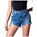 Marchio: Levi`s - Genere: Donna - Tipologia: Shorts - Stcolore: Blu, Taglia: W25 - Foto miniatura 1