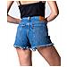 Marchio: Levi`s - Genere: Donna - Tipologia: Shorts - Stcolore: Blu, Taglia: W25 - Foto miniatura 2