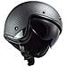 306011098l Casco Moto Jet Of601 Bob, Unisex, Nero Carbonio, L - Foto miniatura 2