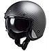 306011098l Casco Moto Jet Of601 Bob, Unisex, Nero Carbonio, L - Foto miniatura 1