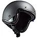 306011098l Casco Moto Jet Of601 Bob, Unisex, Nero Carbonio, L - Foto miniatura 4