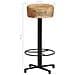 Sgabelli Da Bar 2 Pz 76 Cm In Legno Massello Di Mango - Foto miniatura 6