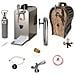 Set Completo - Spillatore Birra - Jet 30 Dispenser Birra Sottobanco Macchina Per Birra 1-linea 35 Litri /h - Raffreddatore A Flusso Con Botti In Legno Keg Senza - Foto miniatura 4