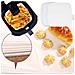 Carta Da Forno Usa E Getta Per Airfryer Antiaderente 18 Cm Confezione Da 100 White - Foto miniatura 2