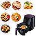 Carta Da Forno Usa E Getta Per Airfryer Antiaderente 18 Cm Confezione Da 100 White - Foto miniatura 3