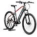 Bicicletta Elettrica X1 Motore OLI Sport Plus 27,5 Pollici Colore Grigio Rosso - Foto miniatura 2