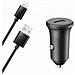 Caricabatterie Auto Usb A 2.4a Fastcharge + Cavo Usb A/lightning, Nero - Foto miniatura 1