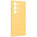 Cover Per Samsung S24 Ultra Soft-touch Silicone Case Originale, Giallo - Foto miniatura 1