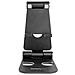 Supporto universale regolabile per smartphone e tablet - Ripiegabile - Nero - Foto miniatura 3