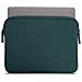 Custodia Per Macbook Pro / Air 13'' In Memory Foam Modello Basics Life, Verde - Foto miniatura 2