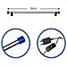 Barra Led Lampada Acquario Impermeabile Waterproof Immersione Luce Bianca 30cm - Foto miniatura 1