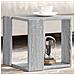 Tavolino Da Salotto Grigio Sonoma 32x32x30cm Legno Multistrato - Foto miniatura 1