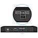ASDS-M2SATA04B docking station per unità di archiviazione USB 3.2 Gen 1 (3.1 Gen 1) Type-C Nero - Foto miniatura 4