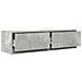 Mobile TV Grigio Cemento 100x31x25,5 cm Legno Ingegnerizzato - Foto miniatura 5