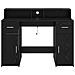Scrivania Rovere Nero 120x55x91 cm Legno Ingegnerizzato - Foto miniatura 6