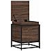 Contenitore con Coperchio Rovere Marrone 40x40x51,5 Truciolato - Foto miniatura 7
