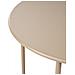 Tavolino Bistrot Ovaro 50 Cm 50 Cm Metallo Beige - Foto miniatura 3
