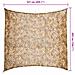 Rete Mimetica con Custodia di Conservazione 521x493 cm Sabbia - Foto miniatura 7