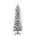 Albero di Natale artificiale con 300 LED Bianco 210 cm - Foto miniatura 3