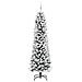 Albero di Natale artificiale con 300 LED Bianco 210 cm - Foto miniatura 4