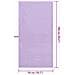 Asciugamani Sportivi 2 pcs Viola 100 x 50 cm - Foto miniatura 8