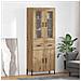 Credenza con cassetto Rovere artigianale 69,5 x 34 x 180 cm - Foto miniatura 2