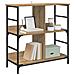 Libreria rovere artigianale 78.5 x 33 x 82 cm Legno multistrato - Foto miniatura 3