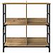 Libreria rovere artigianale 78.5 x 33 x 82 cm Legno multistrato - Foto miniatura 5