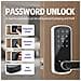 Serratura Smart Tuya Wifi Con Impronta Digitale - Accesso Sicuro E Comodo Black - Foto miniatura 4