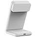 Caricatore Wireless 3-in-1 Per Iphone / Apple Watch / Airpods Modello Magspot, Bianco - Foto miniatura 5