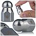 Ugello Di Pulizia 040 1+3 - Compatibile Con Idropulitrici G1/4f | Acciaio Inox, 4 Fori, 350 Bar | Per Sbloccare Tubi E Rimuovere Ghiaccio - Foto miniatura 1