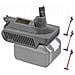 Adattatore Batteria 18v Per Dyson V10 - Compatibile Con Aspirapolvere Dyson V10 Animal, Absolute, Motorhead | Materiale Abs, Protezione Intelligente - Foto miniatura 1
