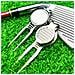 Golf Divot Tool: Riparatore Di Zolle In Lega Di Alluminio - Foto miniatura 4