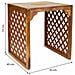 Sgabello In Legno E Metallo 45x45x53h Cm - Foto miniatura 7