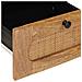 Armadio da Notte con cassetto 2 pcs Naturale 40 x 33 x 46 cm - Foto miniatura 9
