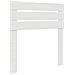 Struttura del letto Bianco 100 x 200 cm Legno Ingegnerizzato - Foto miniatura 7