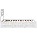 Struttura del letto Bianco 100 x 200 cm Legno Ingegnerizzato - Foto miniatura 9