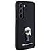 Samsung Galaxy S23 - Custodia In Silicone Nera Ikonik Metal Pin Di Karl Lagerfeld - Foto miniatura 4
