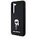 Samsung Galaxy S23 - Custodia In Silicone Nera Ikonik Metal Pin Di Karl Lagerfeld - Foto miniatura 6