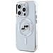 Karl Lagerfeld Iml Metal Karl&choupette Custodia Magsafe Per Iphone 15 Pro - Bianca - Foto miniatura 1