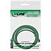 cavo patch per rete dati lan cat. 6, 2x rj45, doppia schermatura sftp (pimf) , halogenfree, colore verde, 2m - Foto miniatura 2