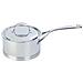 Casseruola con Coperchio Acciaio Inossidabile Diametro 16 cm Capacità 1.5 lt Colore Argento - Linea Atlantis - Foto miniatura 1