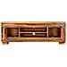Mobile Porta Tv 118x30x40 Cm In Legno Massello Di Sheesham - Foto miniatura 4