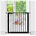 Cancello Sicurezza Easy Pressure Fit 75-82 Cm Metallo Nero 94313 - Foto miniatura 2