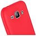Custodia Compatibile Con Samsung Galaxy J1 2015 In Candy Rosso - Coperchio Protettivo In Silicone Tpu Flessibile - Foto miniatura 3