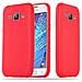 Custodia Compatibile Con Samsung Galaxy J1 2015 In Candy Rosso - Coperchio Protettivo In Silicone Tpu Flessibile - Foto miniatura 4