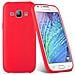 Custodia Compatibile Con Samsung Galaxy J1 2015 In Candy Rosso - Coperchio Protettivo In Silicone Tpu Flessibile - Foto miniatura 5